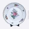 VILLEROY & BOCH, assiette en faïence. Mettlach Alt Strasbourg
