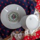 Tasse a thé déjeuner Porcelaine Limoges estampillé d'une couronne et un C - 1966-1998