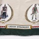 Foulard de collection LR. Paris Légion étrangère signé - 1er régiment étranger 100% soie. Vintage Scarf TBEG Rare