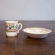 Tasse à café et sa soucoupe en porcelaine de Paris - 1820 - 1830