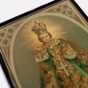 Le Christ roi enfant. Chromolithographie vers 1870 1900, encadrement XIXème siècle