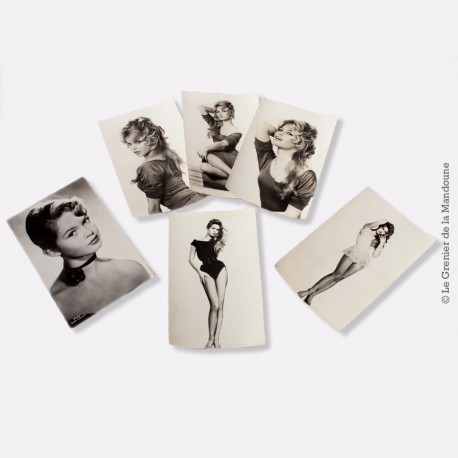 Lot de Cartes postales Brigitte Bardot 