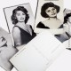 Lot de 5 cartes postales actrices italiennes années 1955 - 1965