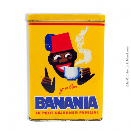 Boîte en métal Banania « y’a bon BANANIA »