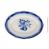 Ancien grand plat ovale Digoin Sarreguemines, modèle MARSAC