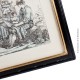Gravure Eau forte  « Saltarello Romano » signé Pinelli 1809
