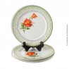 4 Assiettes DIGOIN & SARREGUEMINES, modèle OLIVIER 8