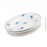 Lot de 6 assiettes creuses France MDL ORCERAME Modèle RICHARD