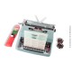 Le Grenier de la Mandoune. Machine à écrire vintage de collection Olivetti Lettera 32, 1966 couleur vert d’eau clair, TBE