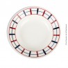 Plat rond de service à ragout, St Amand. Ste des Grands Établissements Céramique. French Antique