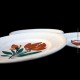 3 Anciennes assiettes dessert Faïencerie Nouvelle GIVORS FRANCE  Fleur peinte à la main