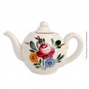 Théière Sarreguemines France, modèle CHAMPENOIS. French Antique