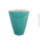 Le Grenier de la Mandoune. Vase PL France céramique vintage V- 83, couleur verre d'eau