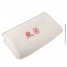 Grand Torchon ou nappe coton/lin écru Monogrammes MD