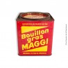 Ancienne boîte métal bouillon gras MAGGI - Grand format