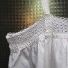 Chemise avec broderie et dentelle, vers 1930
