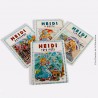 HEIDI Dessins MAURY, Lot de 4 livres : A Dorfli, Demenage, A la mer, Fête Noël