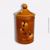 Pot avec couvercle ancien. Longchamp France