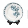 Le Grenier de la Mandoune. Assiette St Amand, modèle Flore. Ste des Grands Établissements Céramique. French Antique