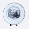 VILLEROY & BOCH, assiette "Passage du Danube" 1805