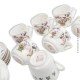 7 Anciennes tasses en porcelaine chinoise, Kaolin