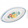 Ancien ravier petit plat Terre de Fer, FD France. French Antique