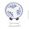 Ancienne assiette en faïence de Delft, Terre de Fer SG. French Antique