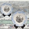 Paire d’Assiettes « Exposition de 1867 » Creil et Montereau, N° 9  & N° 3  L.M. et Cie Déposé