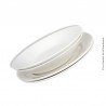 4 assiettes blanches, St Amandinoise, St Amand, Made in France. French Antique