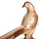 Le Grenier de la Mandoune. Faisan, oiseau en céramique émaillée, provenance Sainte Radegonde, Art Déco