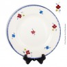 Grand Plat rond Mary-Lou Digoin Sarreguemines 1922 - 1965